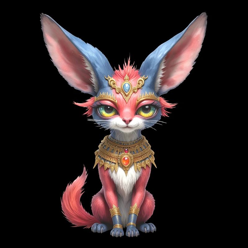 Pharaon Chat de Cristal et d’Or