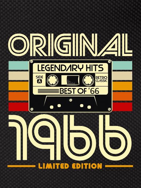 Original 1966 Cassette Retro