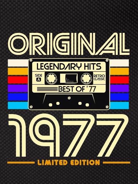 Original 1977 Retro Cassette
