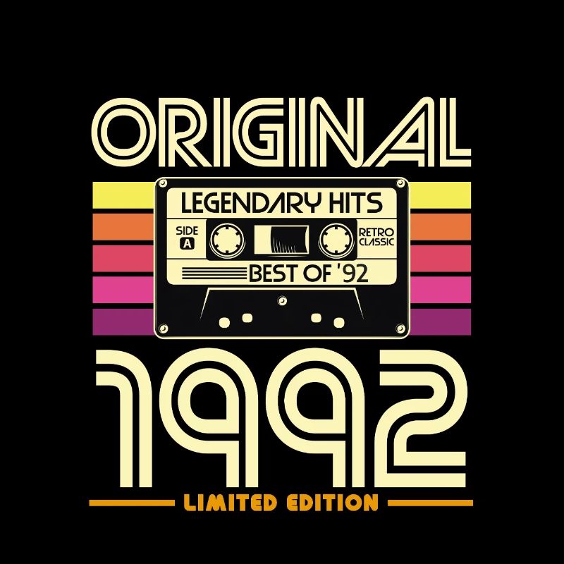 Original 1992 Cassette Retro
