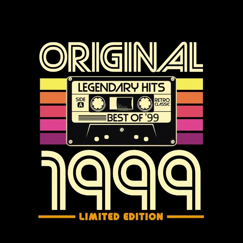 Original 1999 Limited Edition Retro Cassette