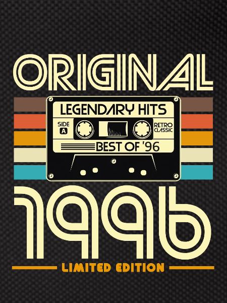 Original 1996 Cassette Retro