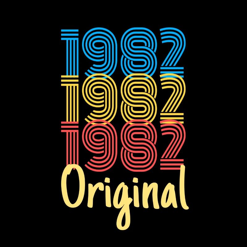 1982 Original / Cadeau d’anniversaire