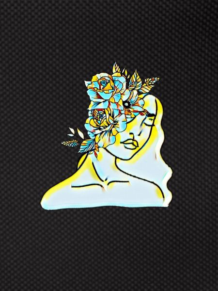 Femme fleur