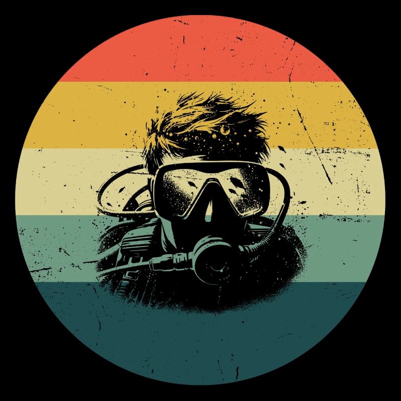 Diver Diver Ladies Scuba Diving Scuba Diver