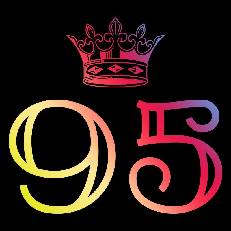 95 Number crown