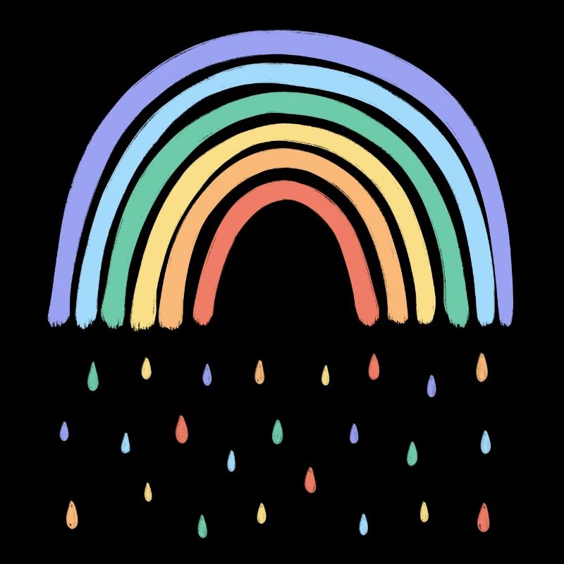 Regenbogen Regen