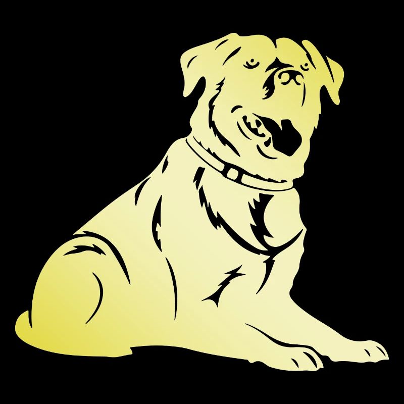 Rottweiler Hund Silhouette
