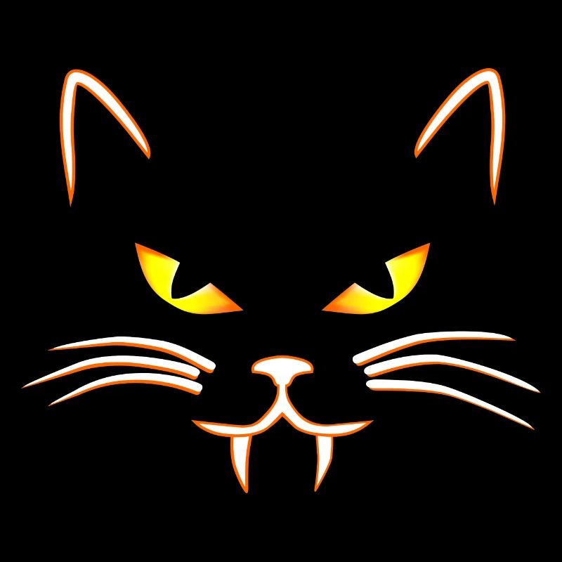 Böse Katze