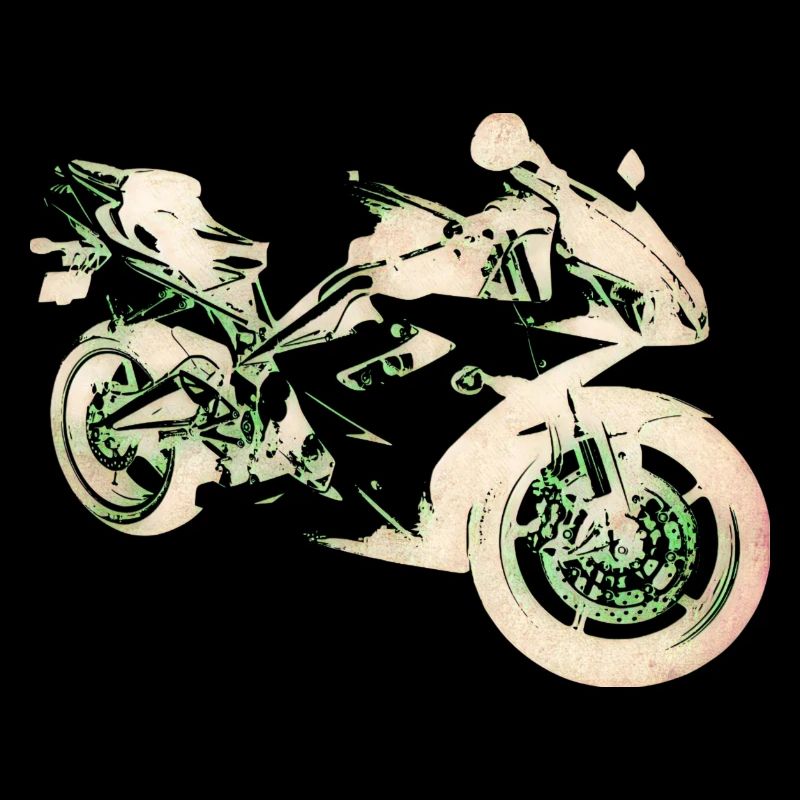 Green Motorcycle Gift