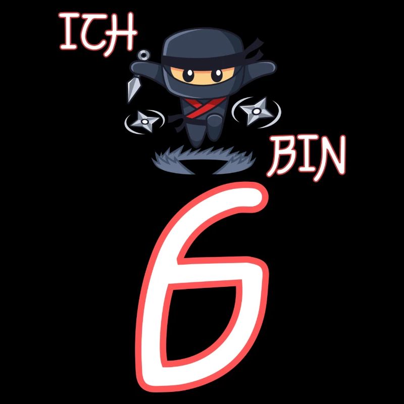 Ich bin 6 Ninja Geburtstag 6.Geburtstag