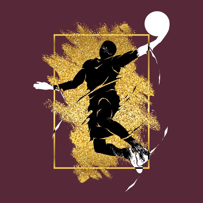 Basketteur Basketteur Dunking Gold Splash