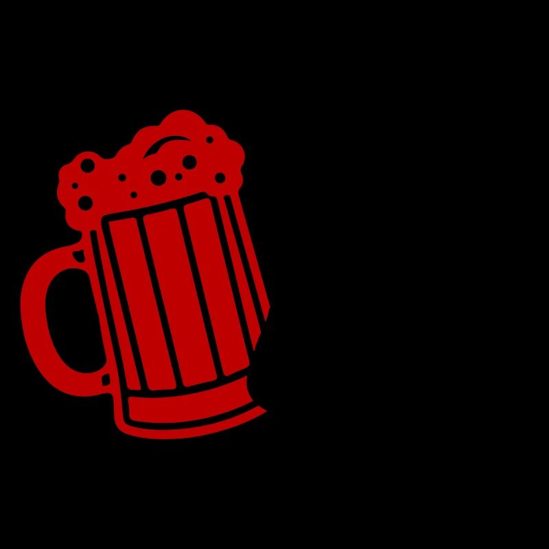 Chope de bière, symbole de la bière, bravo