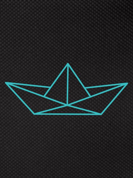 Boat Geometric Line