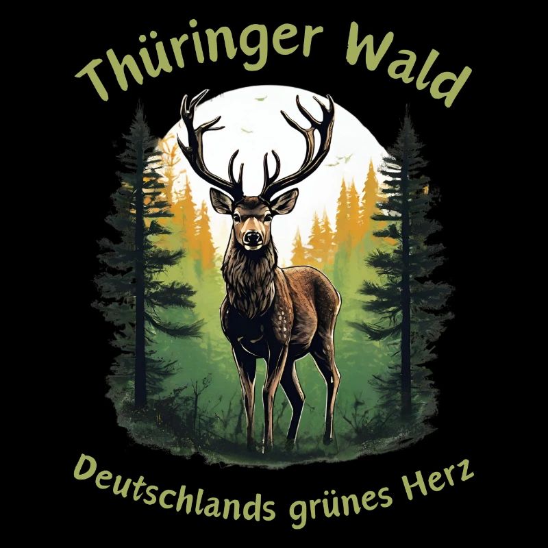 Thuringia-Germany's Green Heart Deer