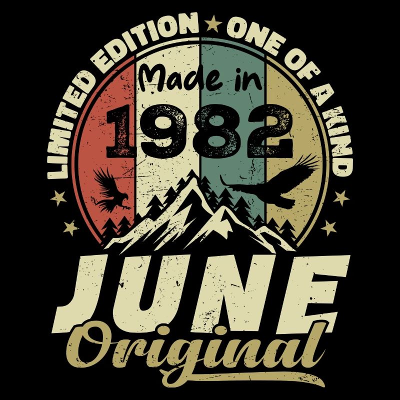 Juni 1982 Geburtstagsgeschenk Juni 1982 Juni 1982