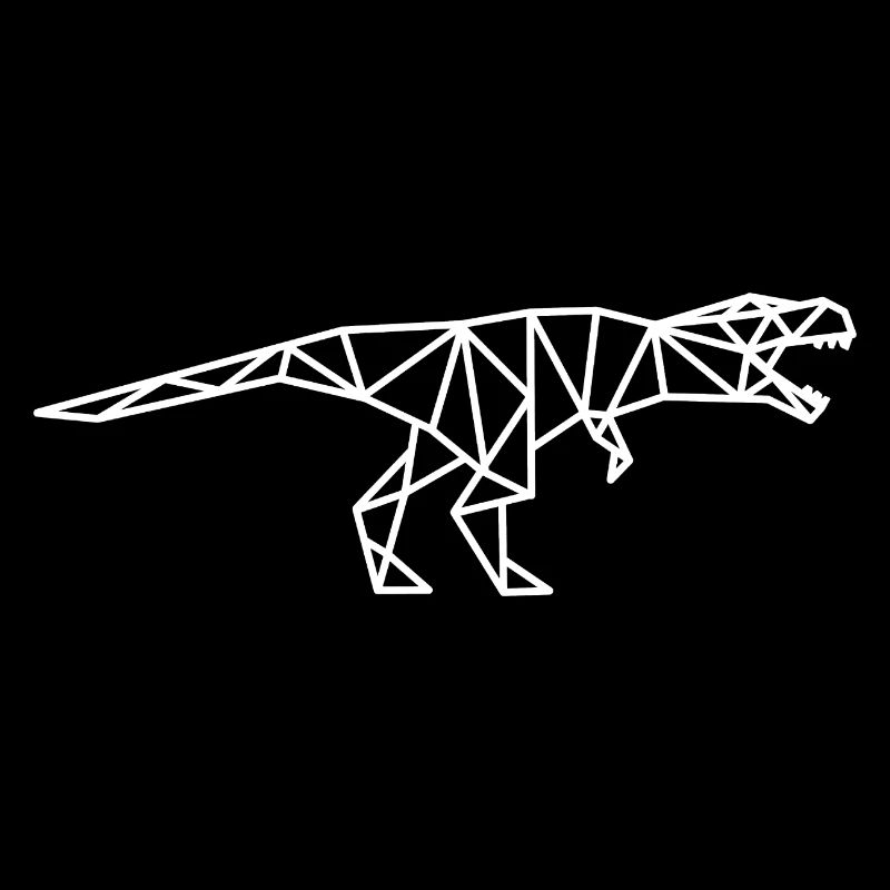 T Rex Geometric Lines