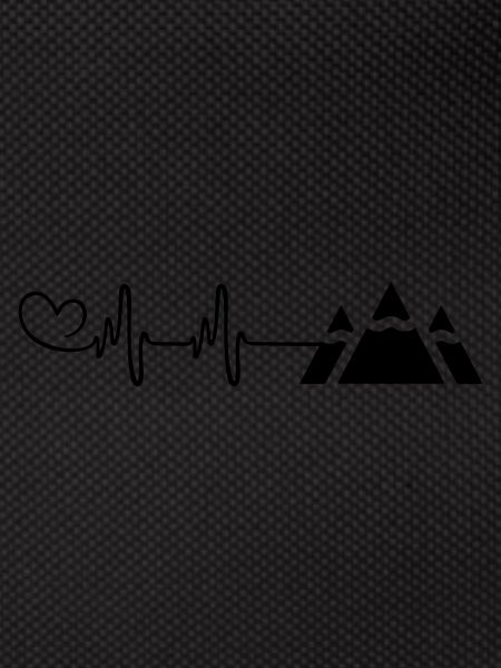 Mountains Pulse Heart
