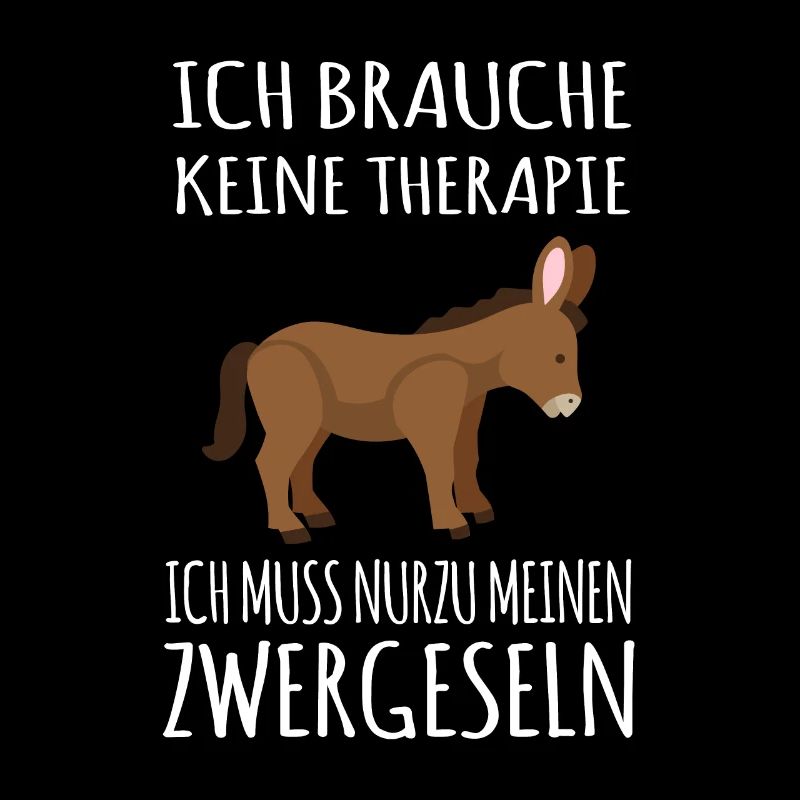 Zwergesel Esel Fohlen Maultier Muli Esel Spruch