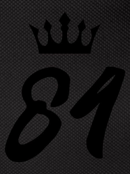 84 Number crown