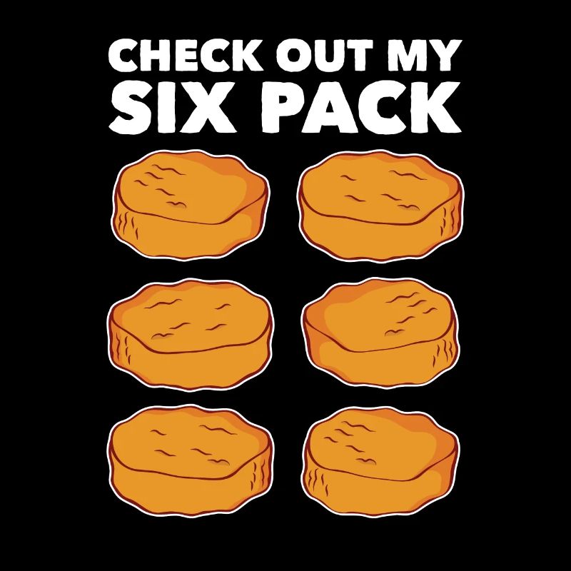 Nugget Sixpack Nugget Lover Poulet Nuggets Esser