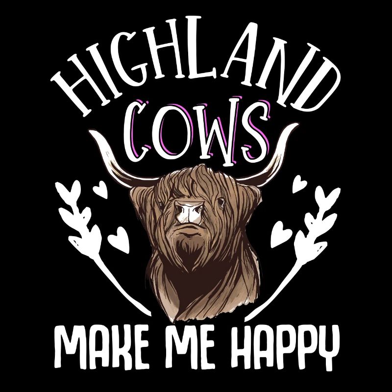 Scottish Highland Cattle Cow