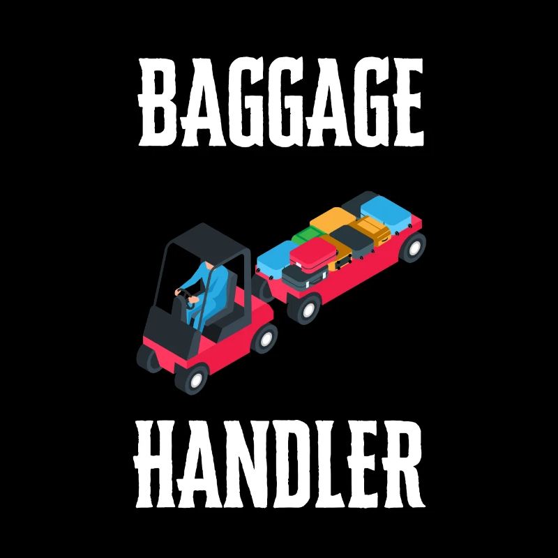 Baggage Handler Airfield Airport Worker