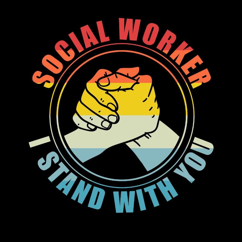 School Social Work Month Retro
