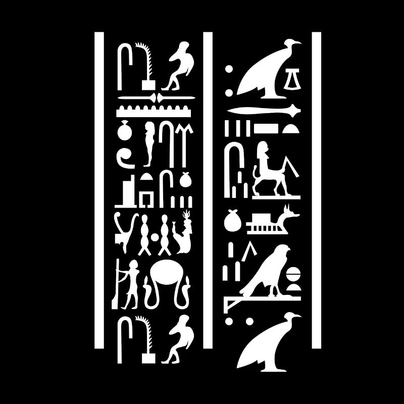 Hiéroglyphes égyptologue, Égypte ancienne