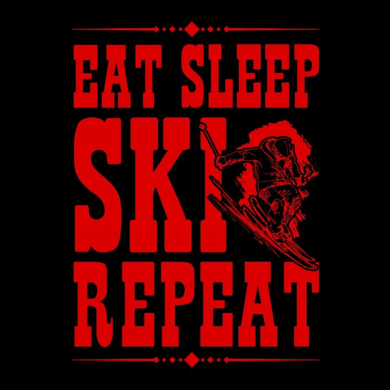 Eat Sleep Ski Repeat