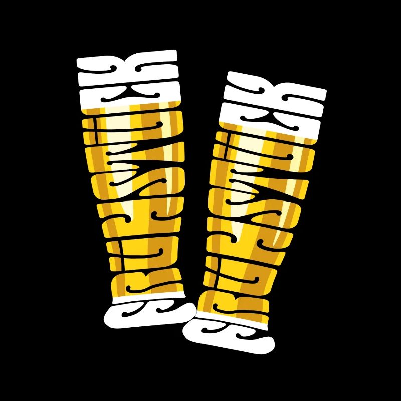 Frühstück - Bier trinken - Weizenbier - Spruch