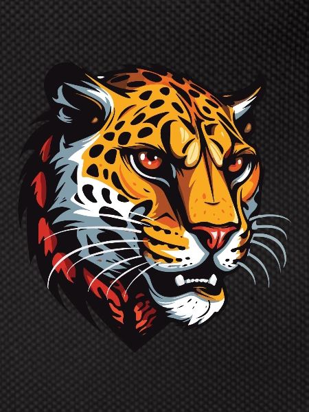 Tête de guépard