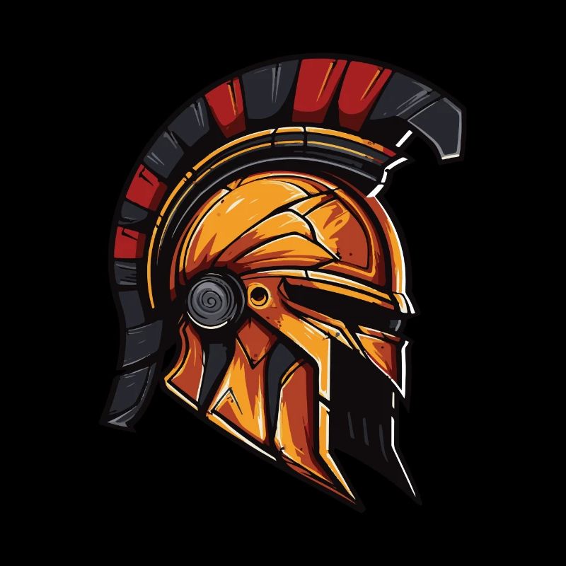 Spartaner Helm Krieger Sparta