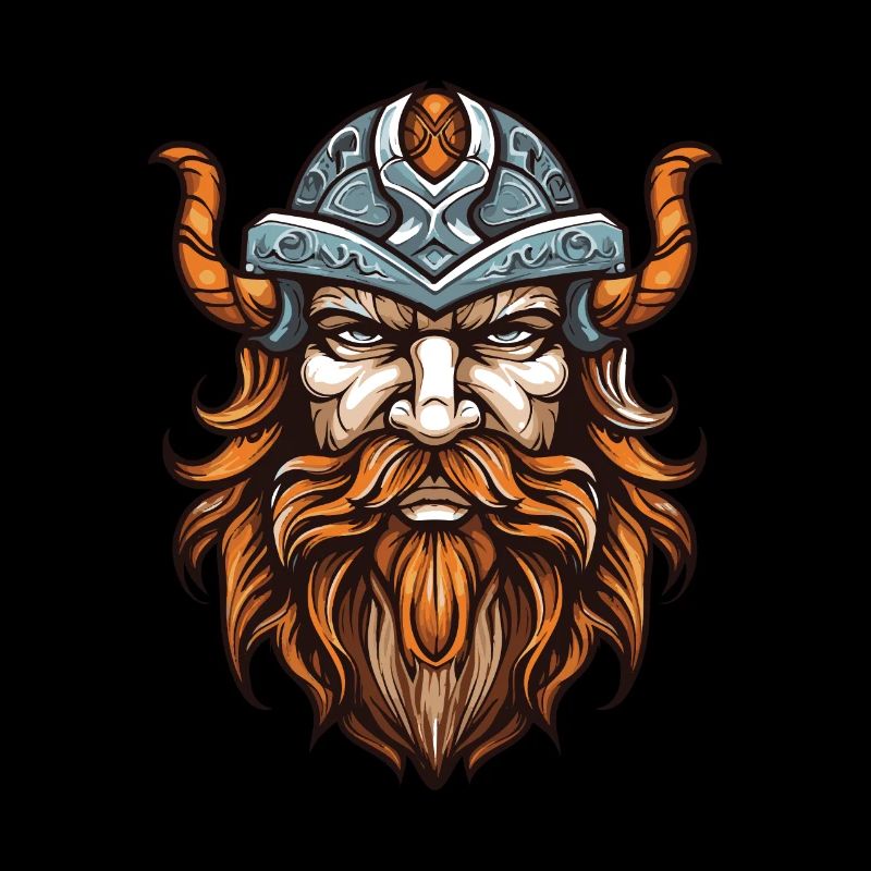 Viking Head Warrior