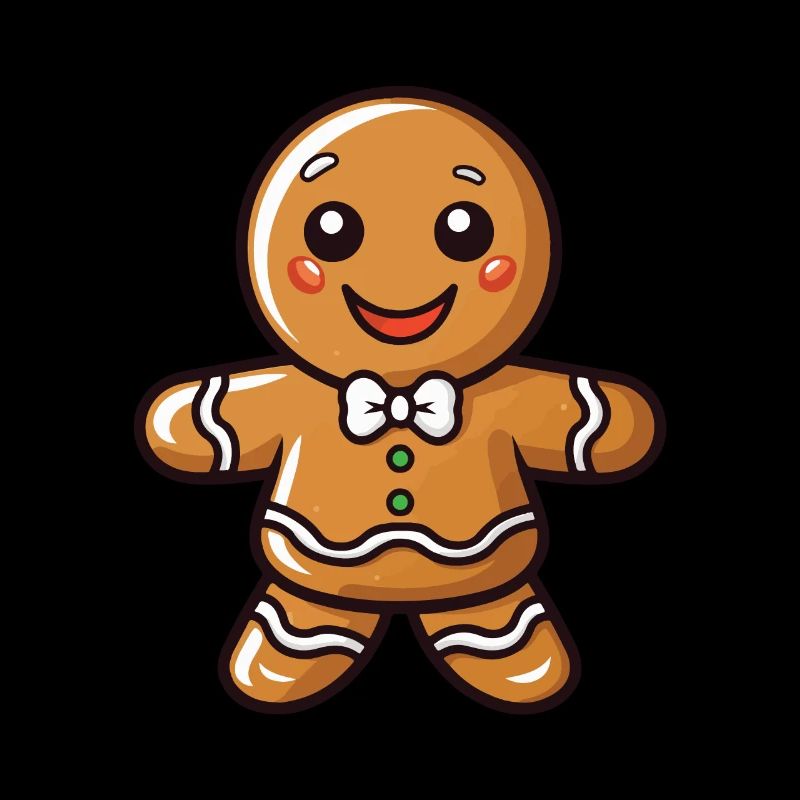 Cuisson des biscuits au pain d’épice de Noël