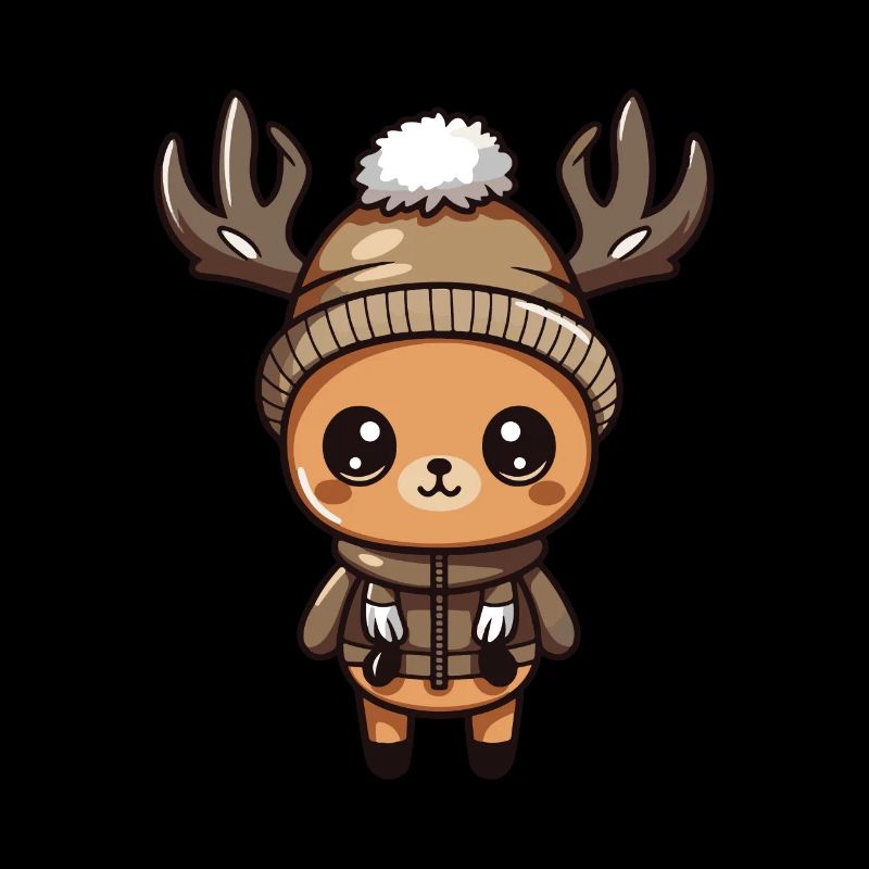 Deer Cute Winter