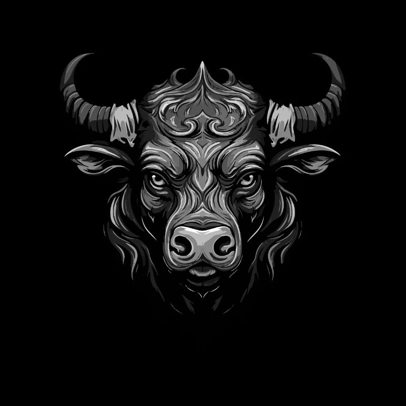 Tête d’animal de taureau Taureau
