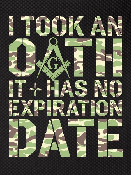 Mason Masonic Camo Freemason