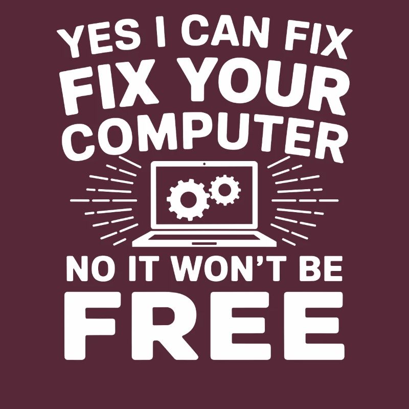 Administrator Support Nerd Computer Tech