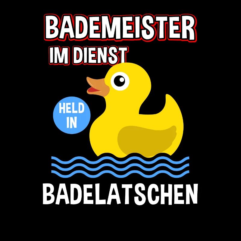 Bademeister Rettungsschwimmer Beruf Spruch