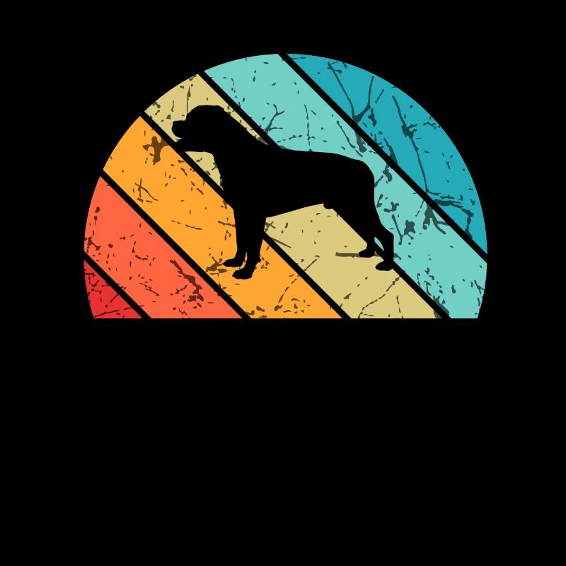 Rottweiler dog lover Retro vintage gift idea