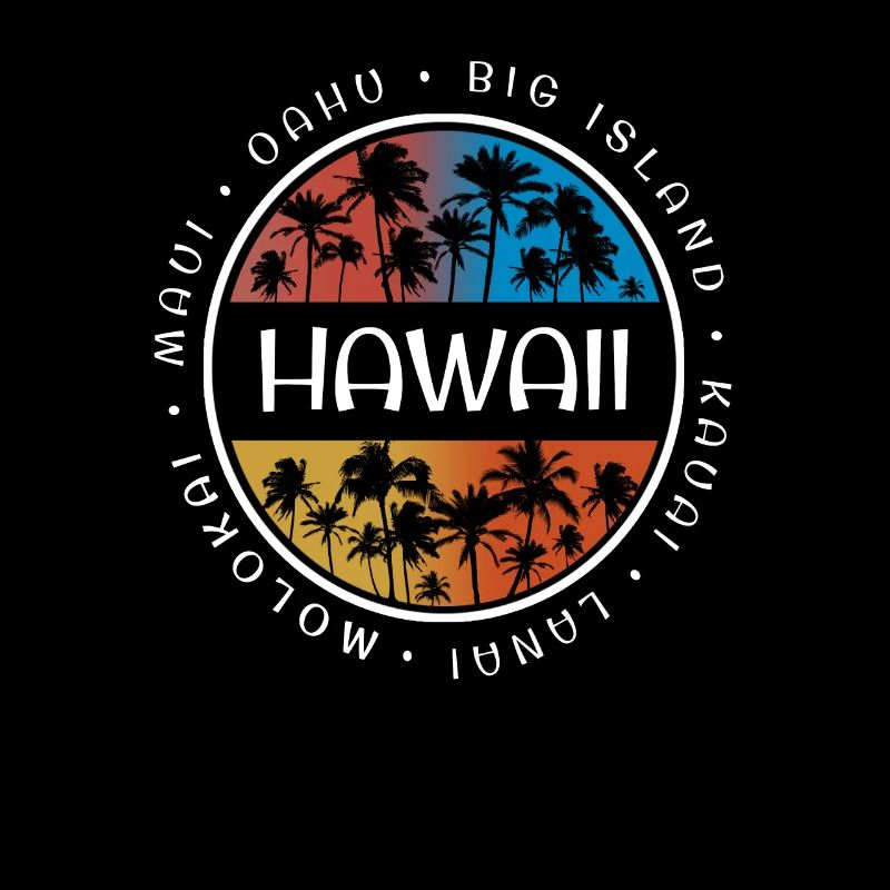 Hawaiian Ialands Hawaii Souvenir de vacances élégant