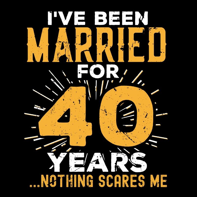 40e anniversaire de mariage Drôles de couples mariés