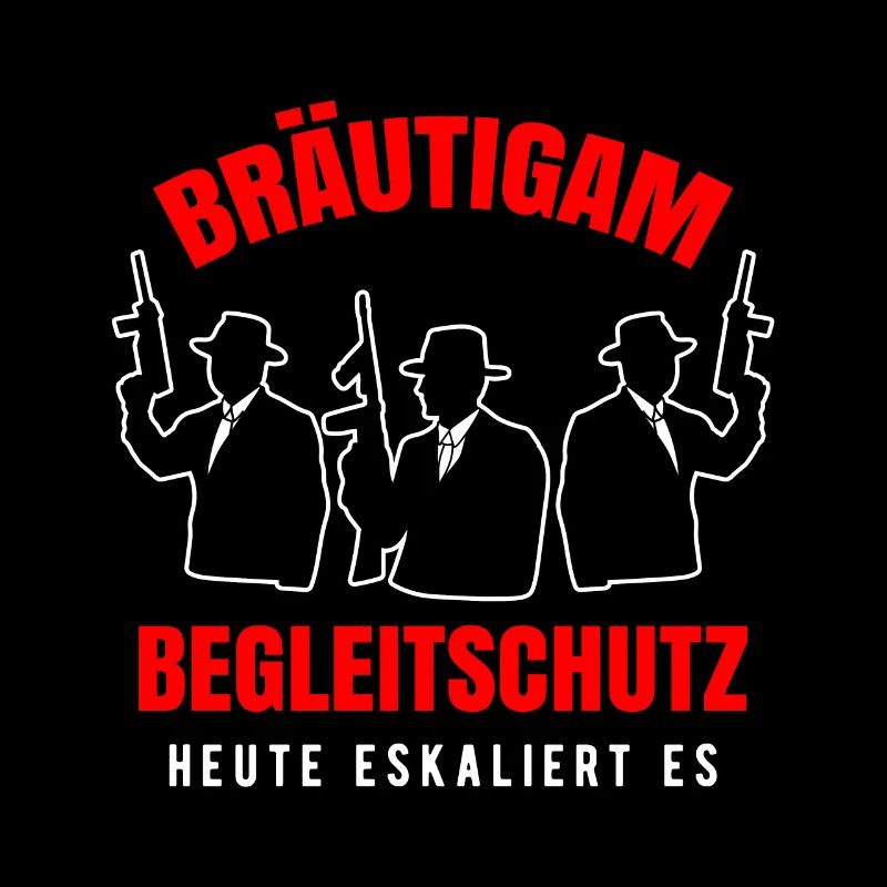 Bräutigam Begleitschutz Junggesellenabschied