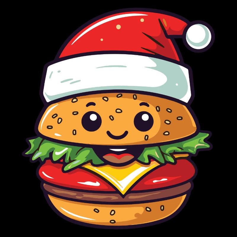Burger Christmas Comic