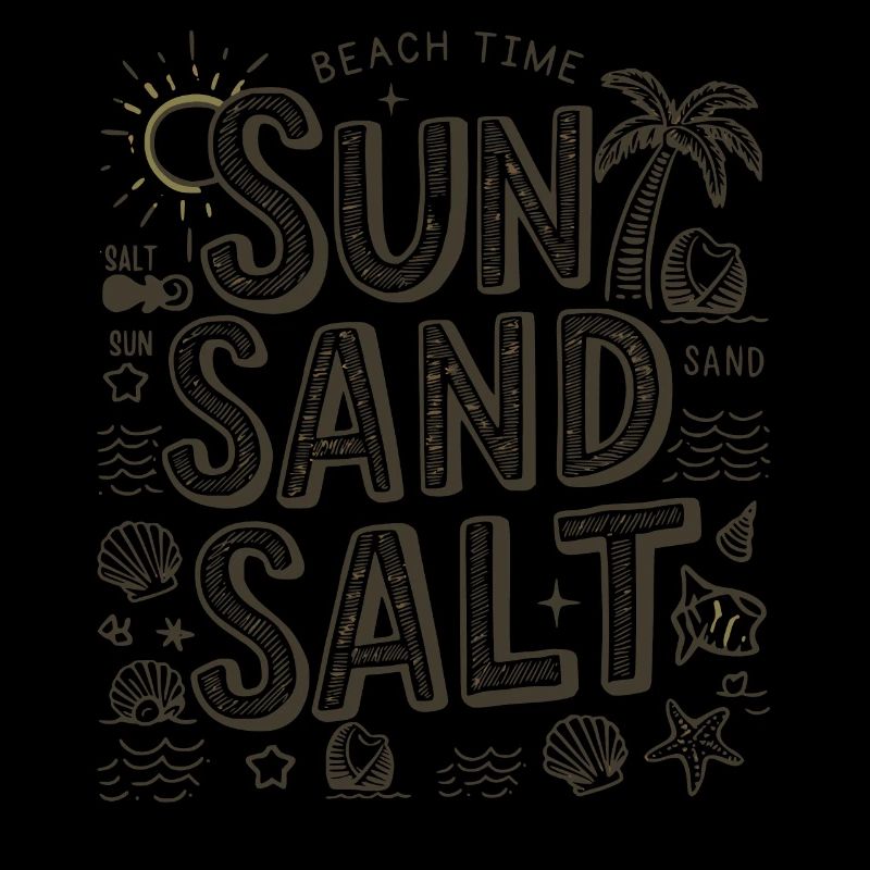 Temps de plage Soleil Sable Sel