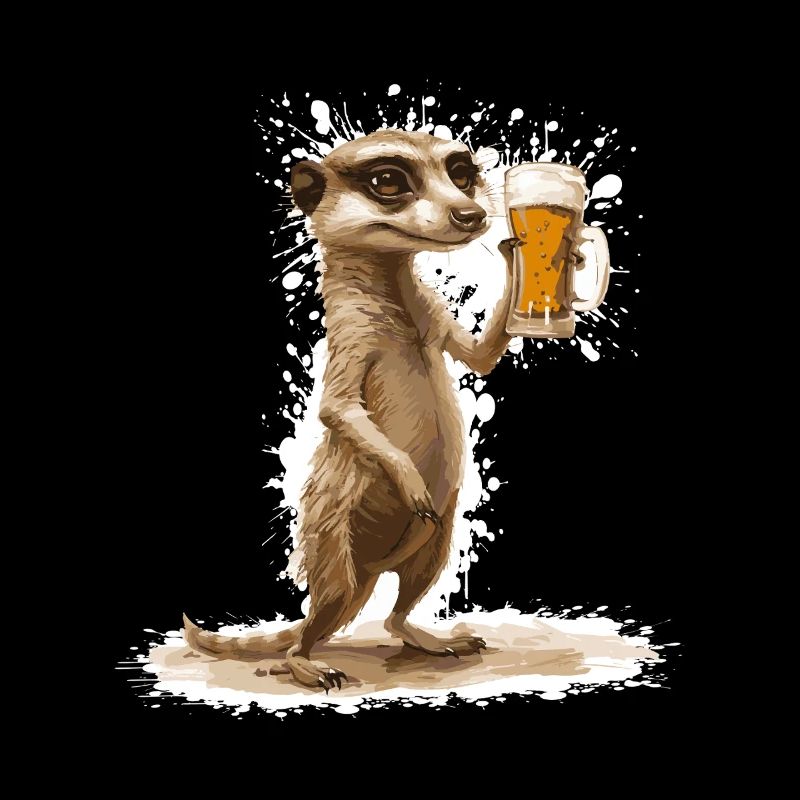 Bière de suricate drôle
