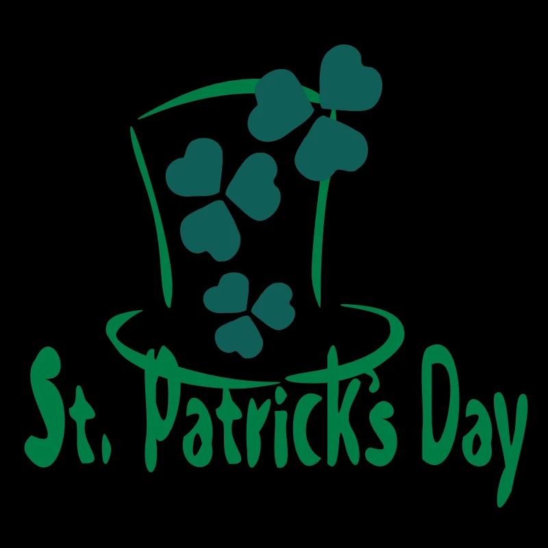 Shamrock hat st.patrick's day-6