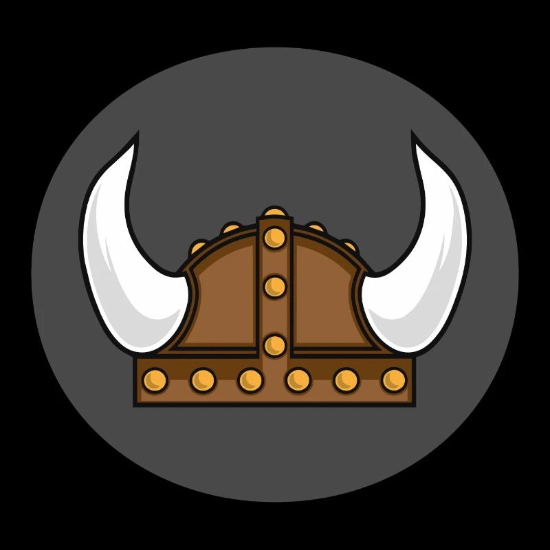 Viking helmet in the district