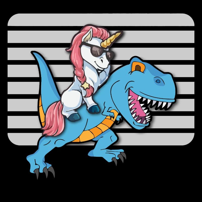 Einhorn Dinosaurier Dino Trex Geschenk